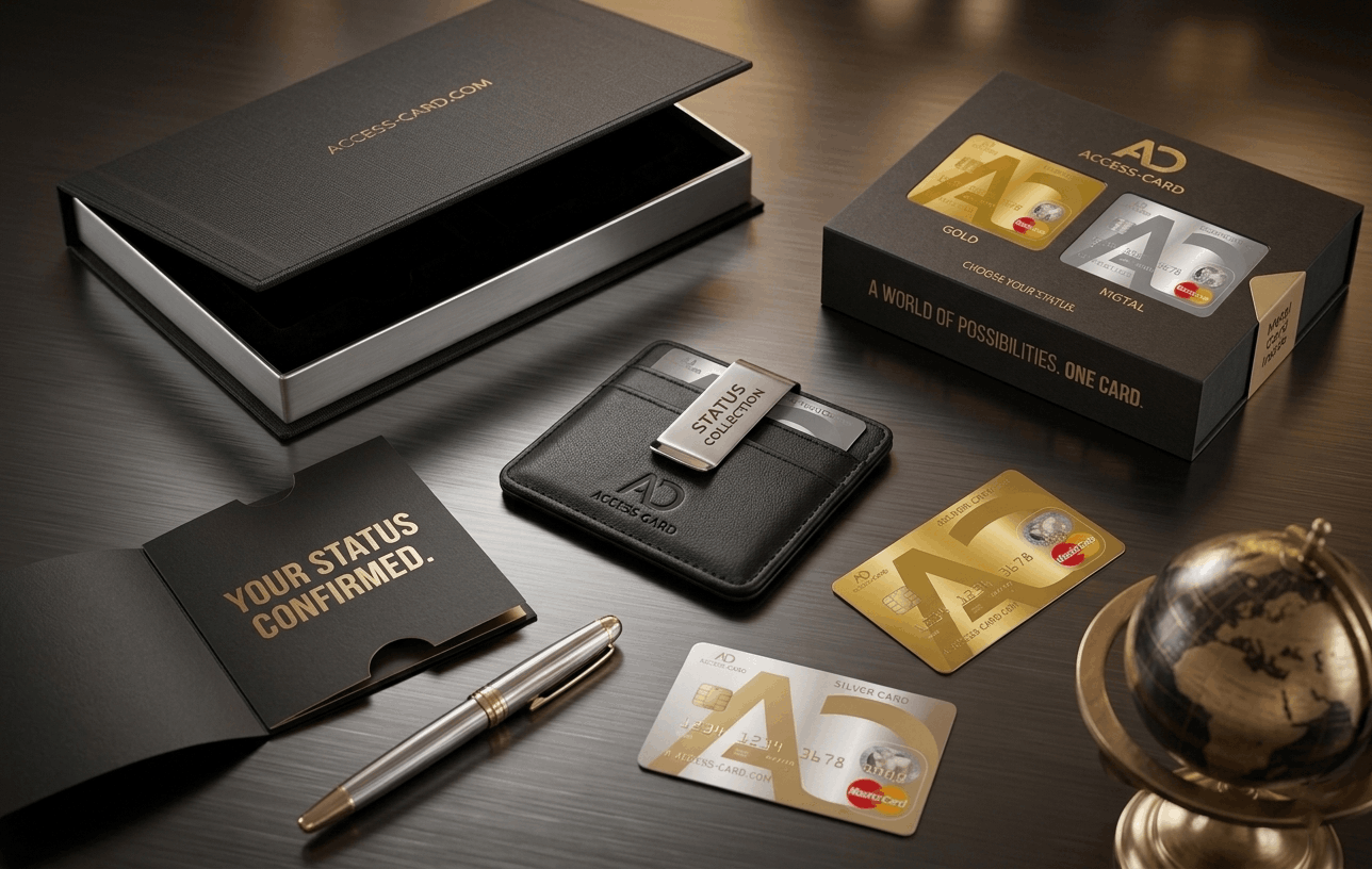 Full brand experience design for Access Card fintech platform by iGenius Global Services